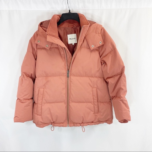 Madewell Jackets & Blazers - Madewell Sunset Rose Duck Down Puffer jacket